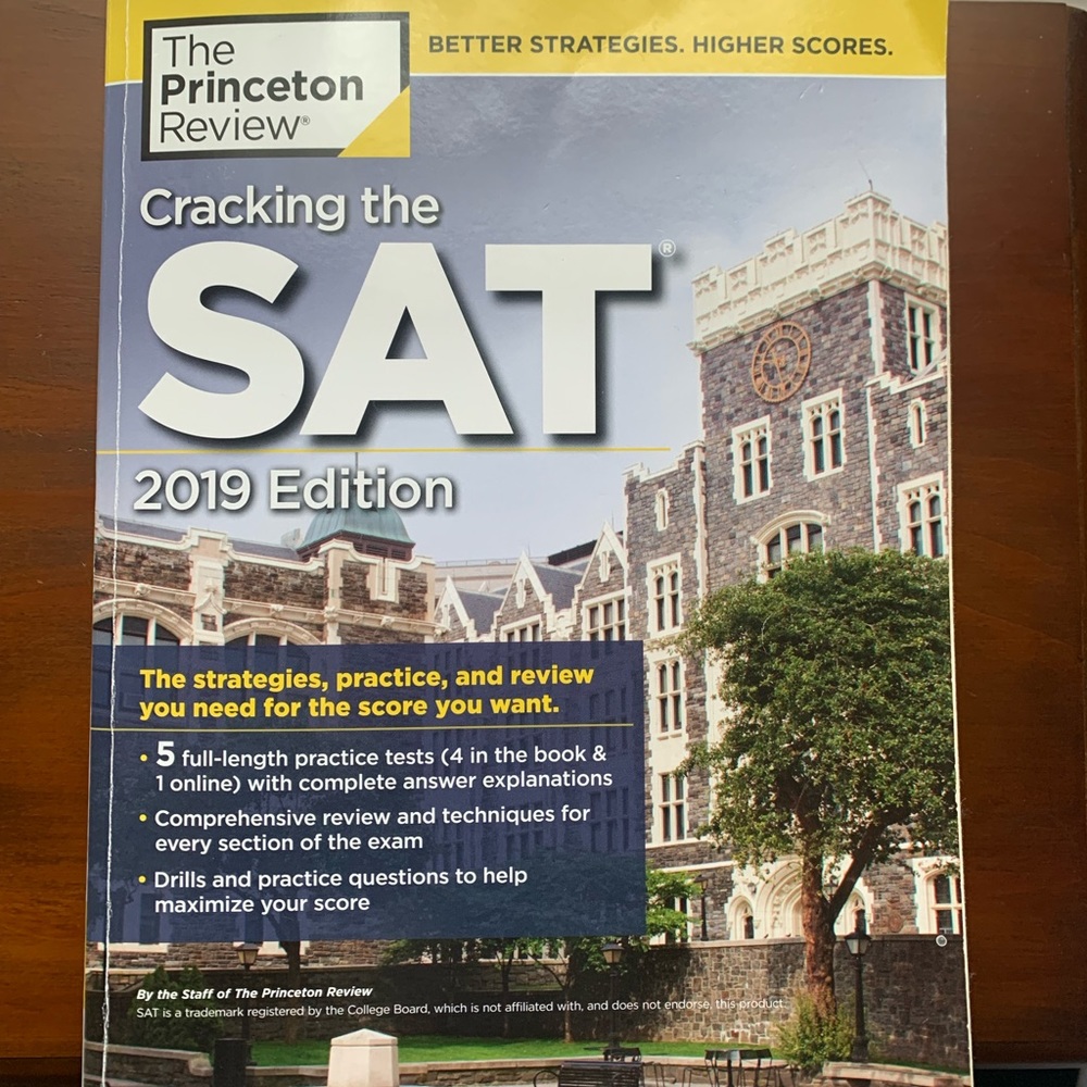 Princeton Review SAT Prep 2019